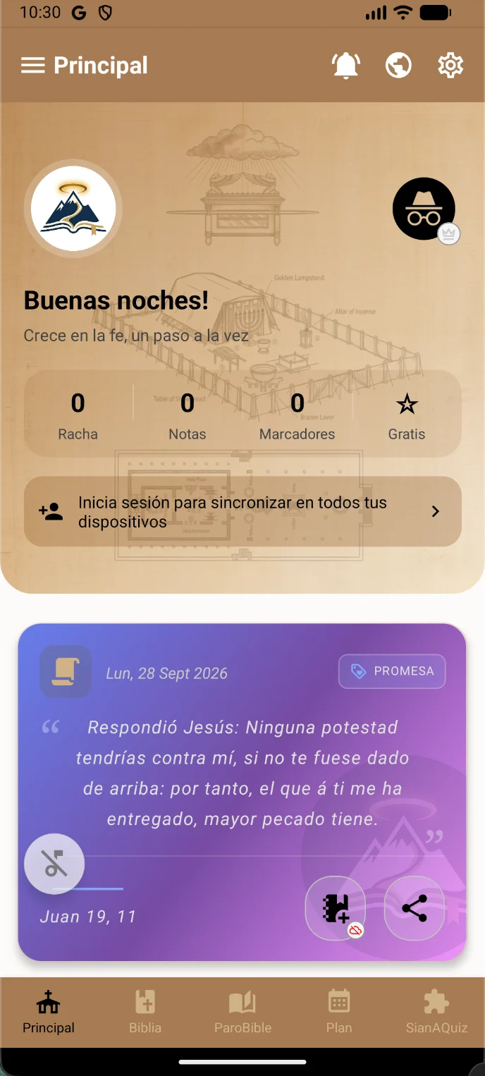 ORHAR — Inicio diario