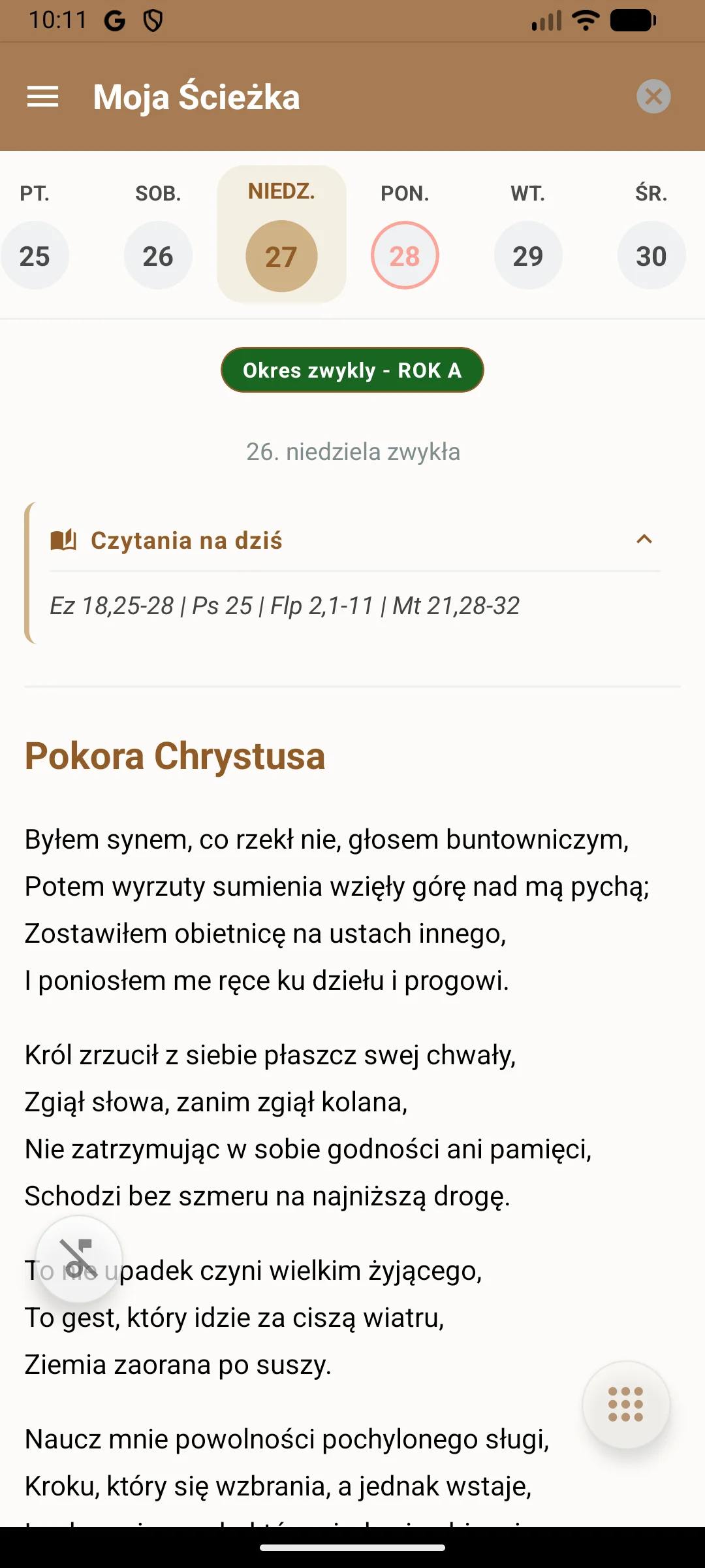 ORHAR — Codzienna droga liturgiczna